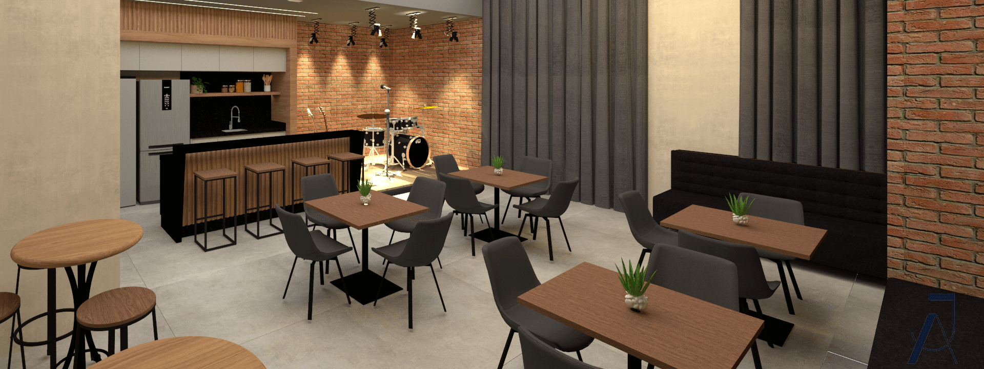 Pub
Um espaço descontraído para relaxar e conversar